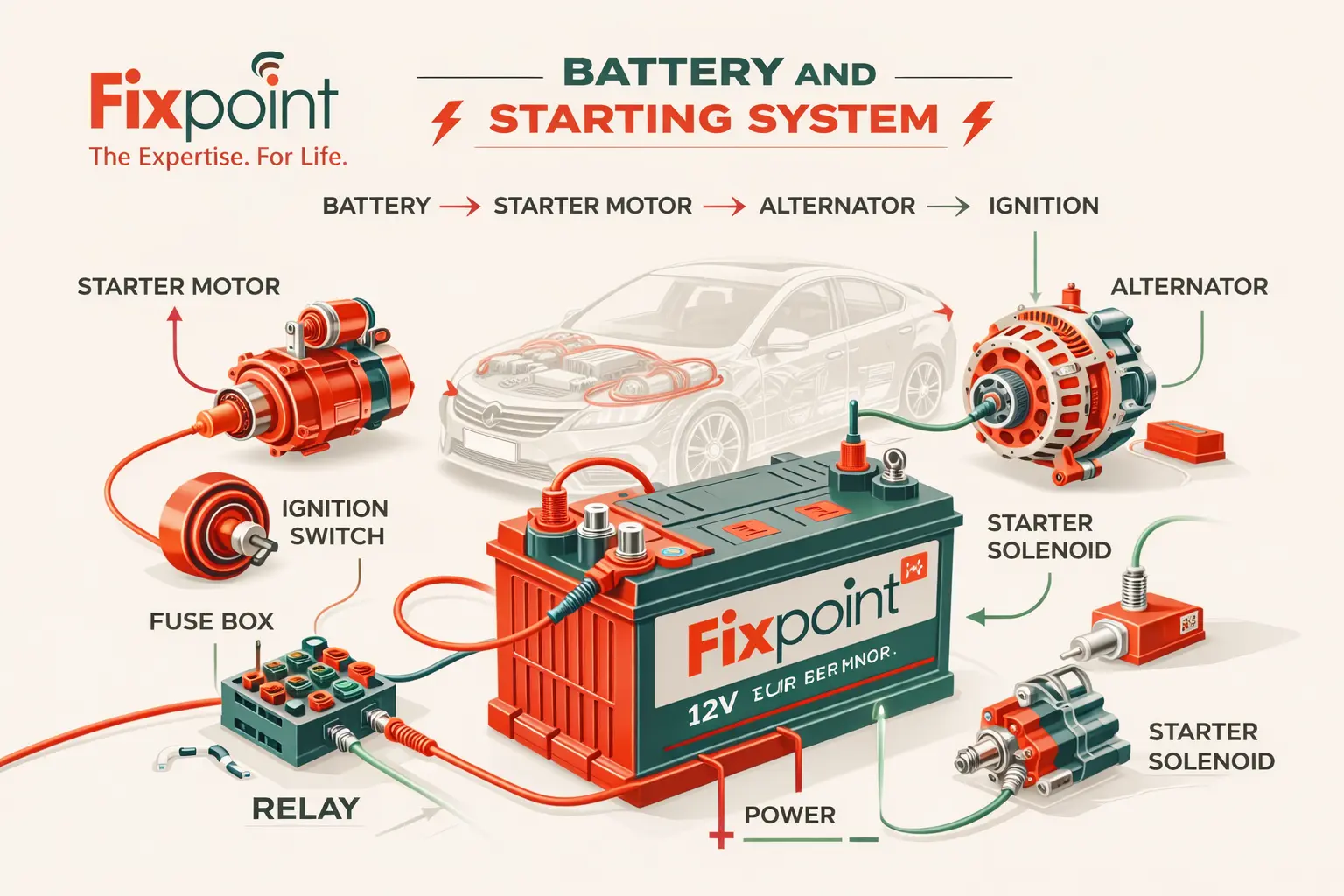 Battery & Starting System at Fixpoint in Coquitlam