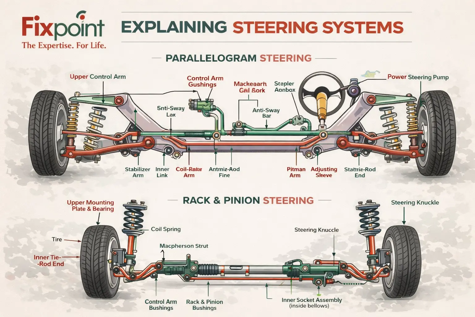 Steering System at Fixpoint in Coquitlam